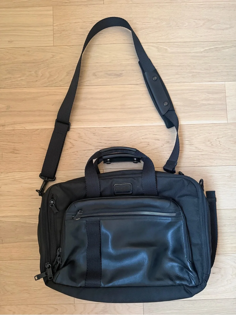tumi backpack or briefcase - Alpha Brief Pack - Men's and Women's Work and Travel Laptop with Padded Adjustable Strap - Fits Up to 15" Screen it combines a sleek Tumi Alpha Medium 15" Expandable